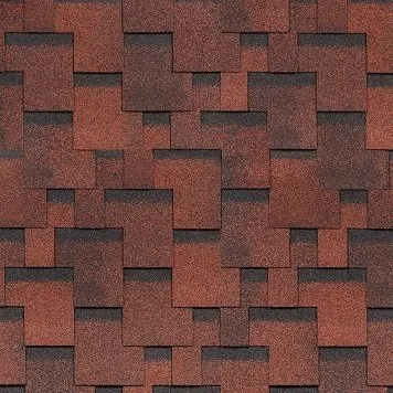Гибкая черепица Shinglas, серия Финская, коллекция Аккорд – Красный