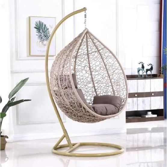 Кресло Подвесное из искусственного ротанга AFM-169A-XLB Beige купить в Сибае