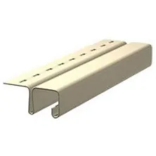 F-образный профиль белый