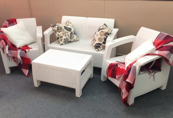 Комплект Yalta Terrace Set белый купить в Сибае