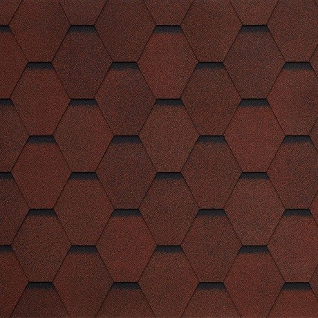 Гибкая черепица Tegola GARDA rosso 409 купить в Сибае