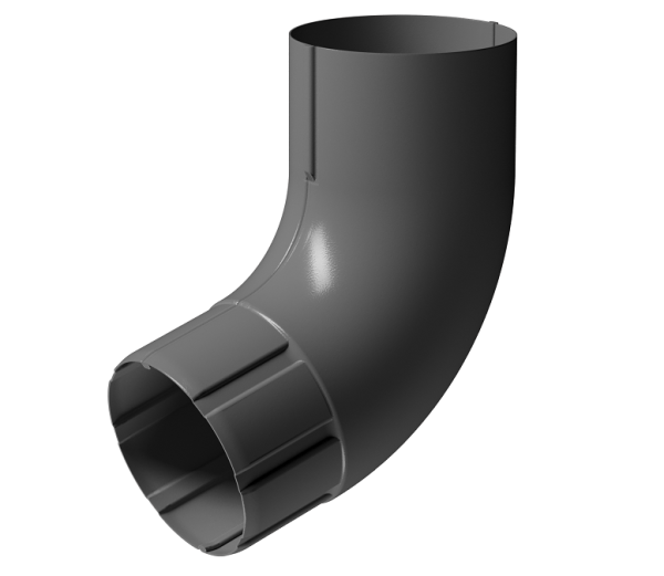 Колено 72° D90 Döcke STAL PREMIUM Графит, (RAL 7024) купить в Сибае