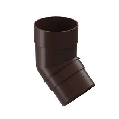 Колено 45˚ Docke Premium ПВХ - Шоколад