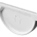 Заглушка желоба D125 Döcke STAL PREMIUM Пломбир, (RAL 9010) купить в Сибае