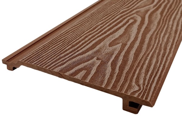 Сайдинг Darvolex 185x19x3000мм, 3D тиснение Коричневый купить в Сибае