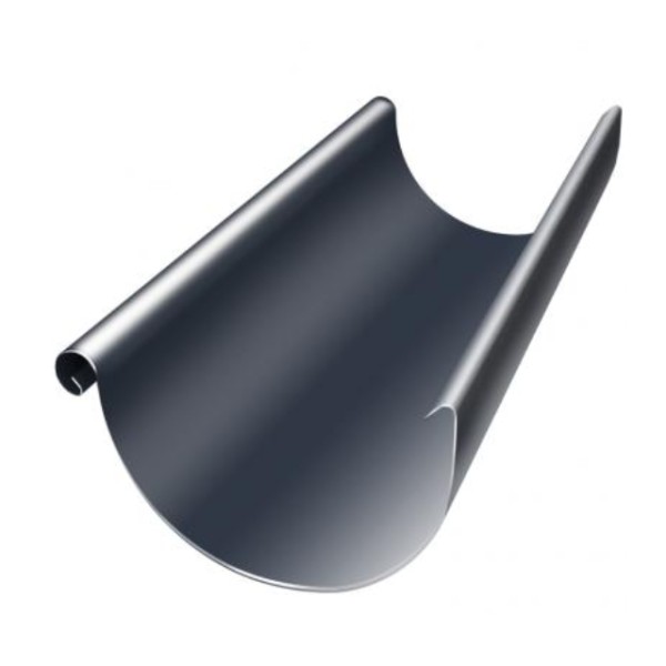 Водосток Grand Line 125x90 – Желоб 3м RAL 7024 купить в Сибае