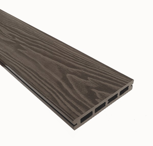 Террасная доска из ДПК Terrapol Смарт 3D Пустотелая с пазом Тик Киото купить в Сибае