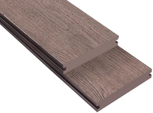 Террасная доска ДПК Outdoor 3D полнотелая NEVADA/CALIFORNIA BROWN коричневая микс купить в Сибае
