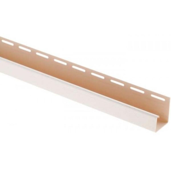 J-профиль Люкс Крашенный, T-15, ВН, Белый купить в Сибае