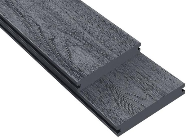 Террасная доска ДПК Outdoor 3D полнотелая NEVADA/CALIFORNIA черная купить в Сибае