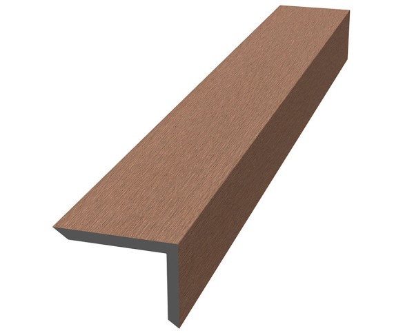 Уголок ДПК для террасной доски NauticPrime, 60x40x2900мм Кедр купить в Сибае