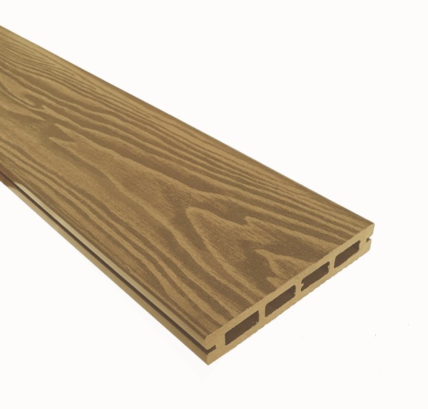 Террасная доска из ДПК Terrapol Смарт 3D Пустотелая с пазом Дуб Севилья купить в Сибае