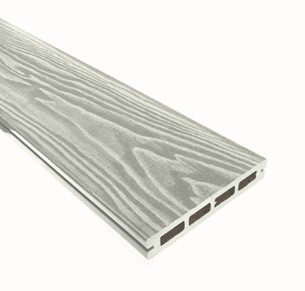 Террасная доска из ДПК Terrapol Смарт 3D Пустотелая с пазом Дуб беленый купить в Сибае