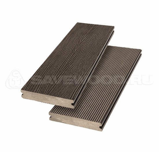 Террасная доска SW Abies (R) - радиальный распил Темно-коричневый купить в Сибае