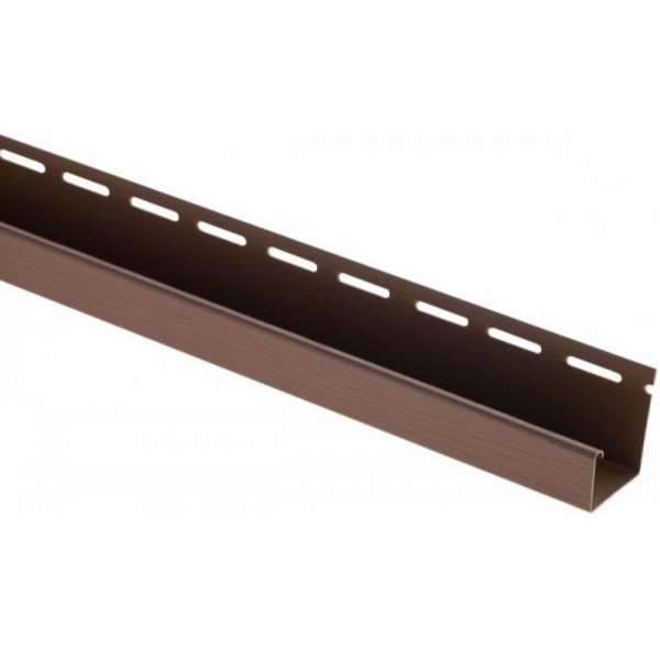 J-профиль Люкс Крашенный, T-15, ВН, Тёмный Орех купить в Сибае