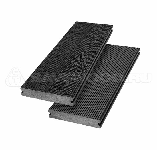 Террасная доска SW Abies (R) - радиальный распил Черный купить в Сибае