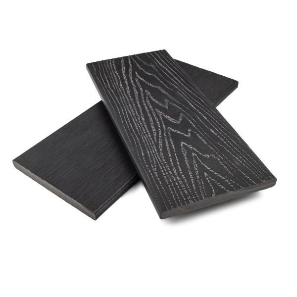 Заборная доска ДПК NanoWood Nature 3D полнотелая Антрацит купить в Сибае