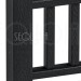 Комплект крышка/юбка для столба SEQUOIA BLACK купить в Сибае