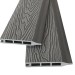 Заборная панель шип-паз EasyDecking Wood-Х 146х20 Серый купить в Сибае