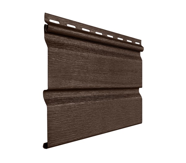 Виниловый сайдинг fineber - "стандарт", коричневый купить в Сибае