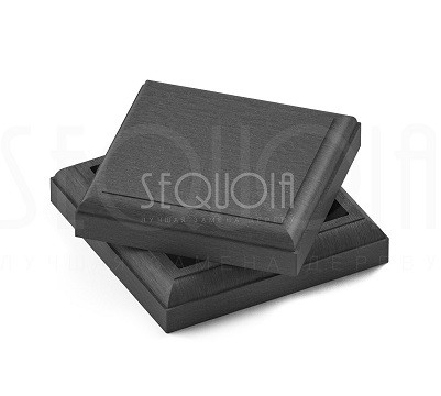 Комплект крышка/юбка для столба SEQUOIA GRAY купить в Сибае