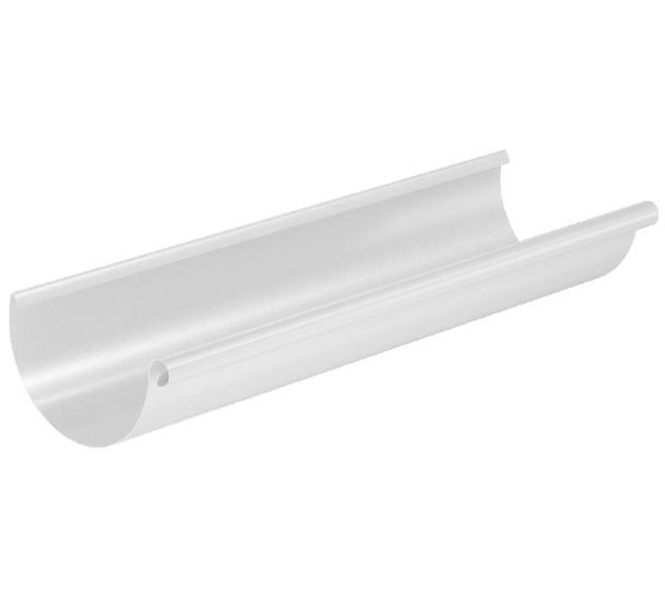 Водосток Aquasistem, система 150x100 - Водосточный желоб 3.00м RR 20 Мраморно-белый купить в Сибае