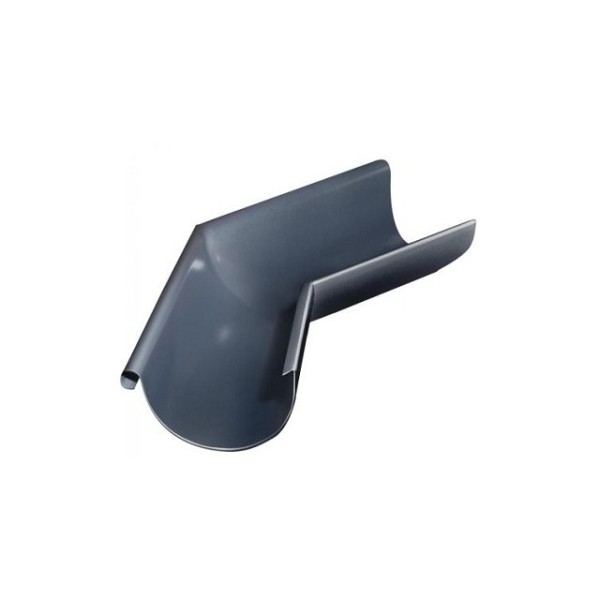 Водосток Grand Line 125x90 – Угол наружный 135° RAL 7024 купить в Сибае