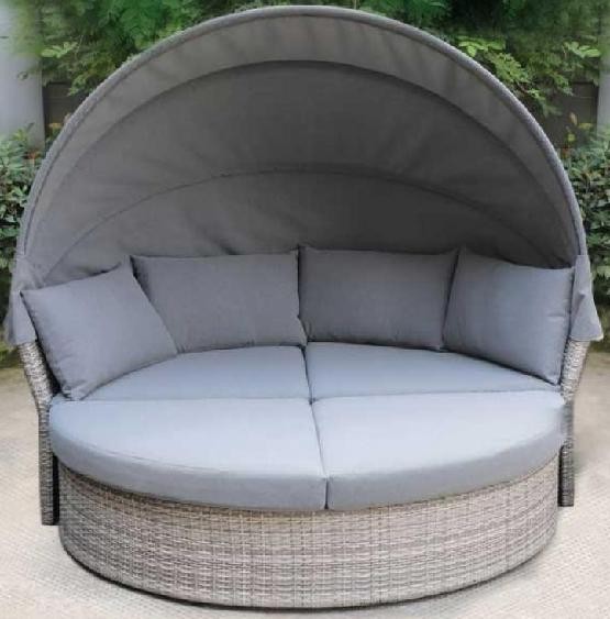 Диван-Трансформер AFINA плетеный из иск. ротанга AFM-325G Grey купить в Сибае