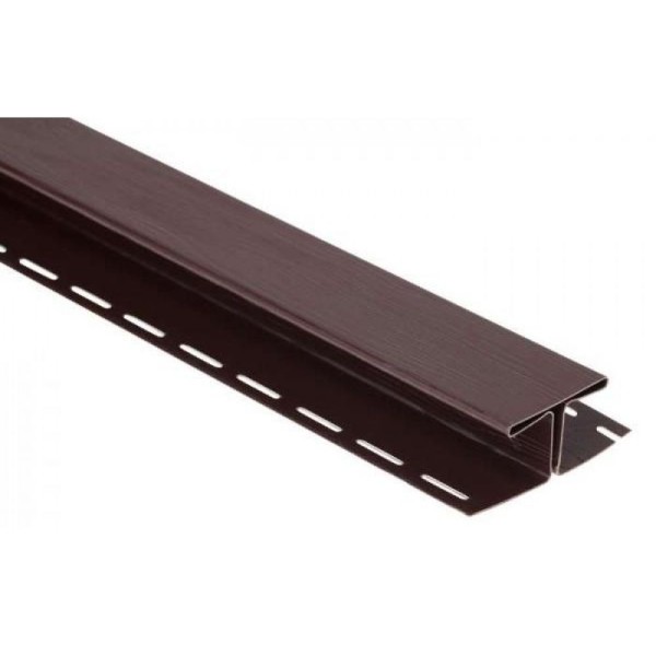 Н-профиль Люкс Крашенный, T-18, ВН, Коричневый купить в Сибае