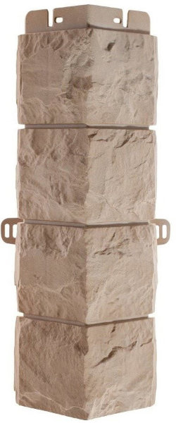 Фасадная панель Наружный угол фагот (талдомский), 0,45 х 0,13м (н) купить в Сибае