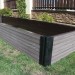 Доска  для грядок из ДПК NauticPrime 3D серый 300х30х2950 купить в Сибае