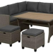 Комплект мебели AFINA плетеной из иск. ротанга AFM-307G-Grey купить в Сибае