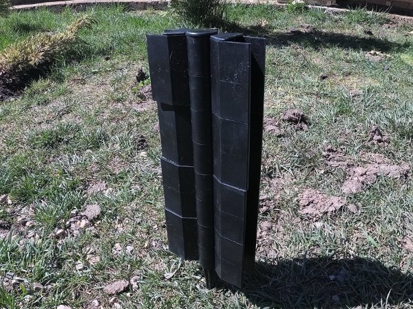 Угловой элемент поворотный, пластиковый от 60° до 300° для доски 300х30 мм из ДПК чёрный Holzhof купить в Сибае