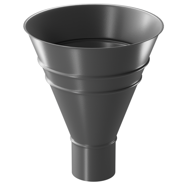 Воронка водосборная Döcke STAL PREMIUM, Графит купить в Сибае