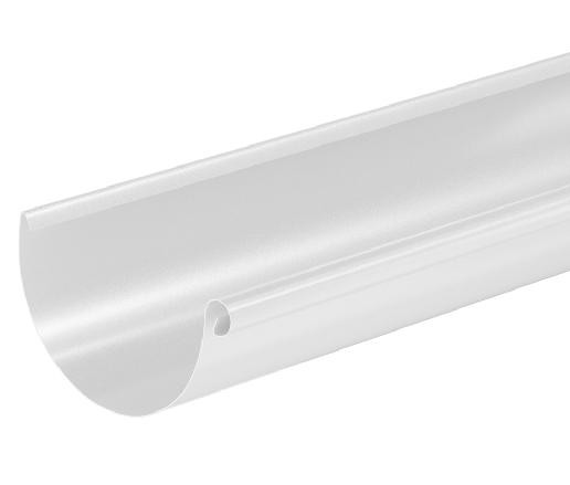 Водосток Aquasistem, система 125x90 - Водосточный желоб 3.00м RAL 9003 Белый купить в Сибае