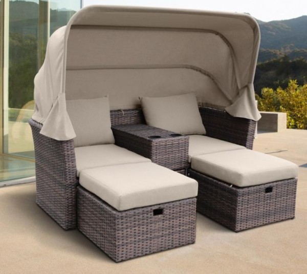 Комплект мебели AFINA плетеной из иск. ротанга AFM-330B Brown купить в Сибае