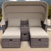 Комплект мебели AFINA плетеной из иск. ротанга AFM-330B Brown купить в Сибае