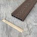 Террасная доска из ДПК  Latitudo Euro 3D 139х27 Шоколад купить в Сибае