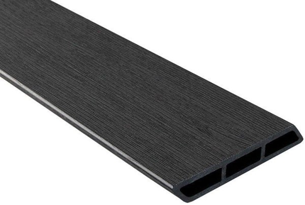 Доска Ромбус 3D ДПК Outdoor STORM BLACK черная купить в Сибае