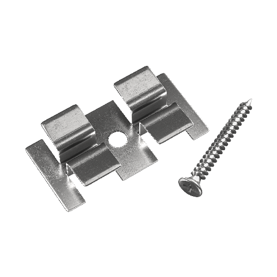 Клипса с саморезом, Grinder шовный монтаж 5 mm купить в Сибае