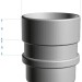 Муфта Docke Lux ПВХ Пломбир купить в Сибае