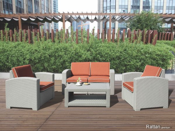 Уличные диваны и кресла коллекции Rattan Premium 4 купить в Сибае