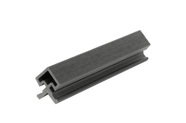 Угол внешний для фасадной панели co-extrusion, grey dark купить в Сибае