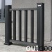 Ограждение из ДПК Outdoor Классик 3D STORM чёрный купить в Сибае