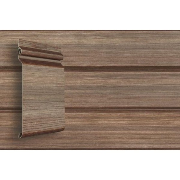 Виниловый сайдинг Grand Line Natural-Брус Tundra - Кедр купить в Сибае