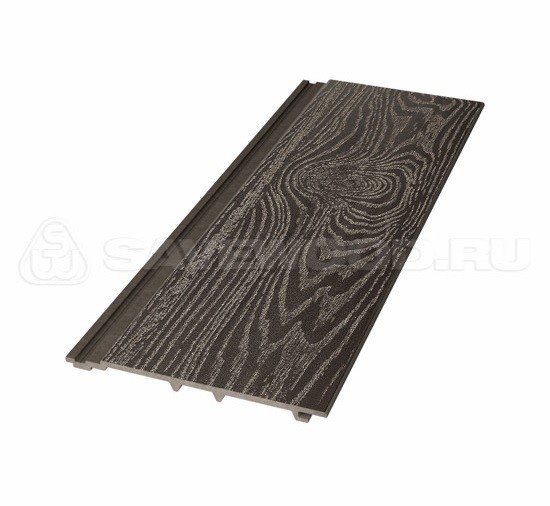 Сайдинг из дпк savewood sw-cedrus тангенциальный распил темно-коричневый купить в Сибае