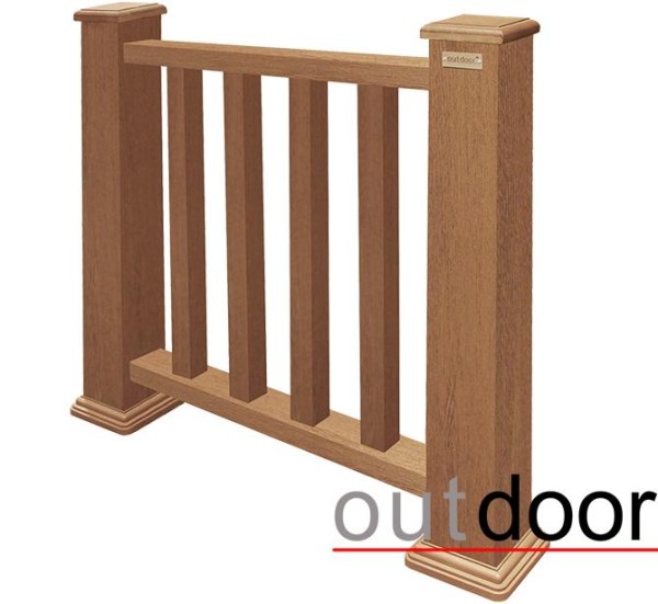 Ограждение из ДПК Outdoor Классик 3D STORM дуб купить в Сибае