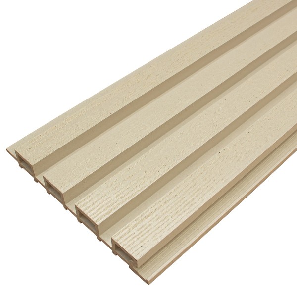 Фасадная доска из ДПК Faynag Wood Рейка Слоновая кость купить в Сибае