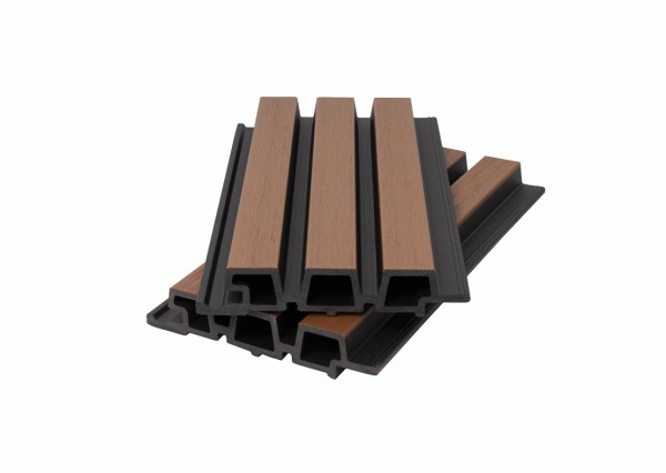 Фасадная панель брусковая двухцветная co-extrusion, sand mix купить в Сибае