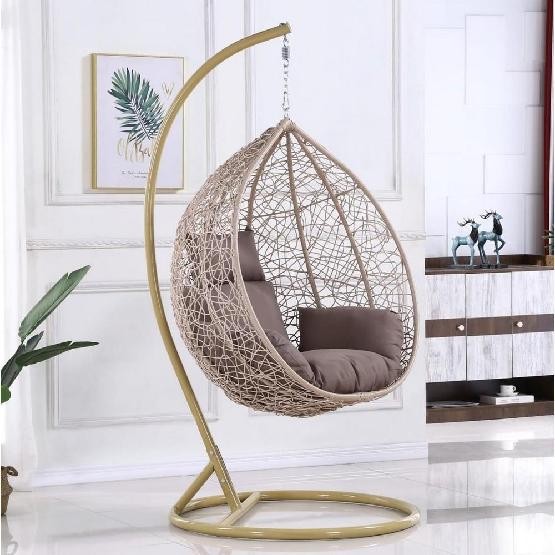 Кресло Подвесное из искусственного ротанга AFM-169A-LB Beige купить в Сибае